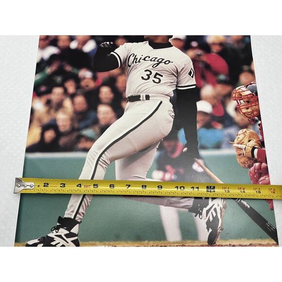 RARE FRANK THOMAS WHITE SOX 1995 MLB POSTER 20x16 Baseball - Picture 13 of 16